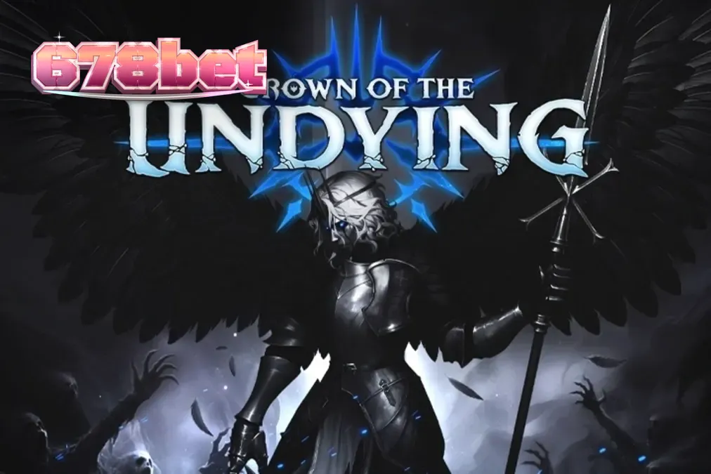 Tampilan visual slot Crown of the Undying dengan tema fantasi gelap