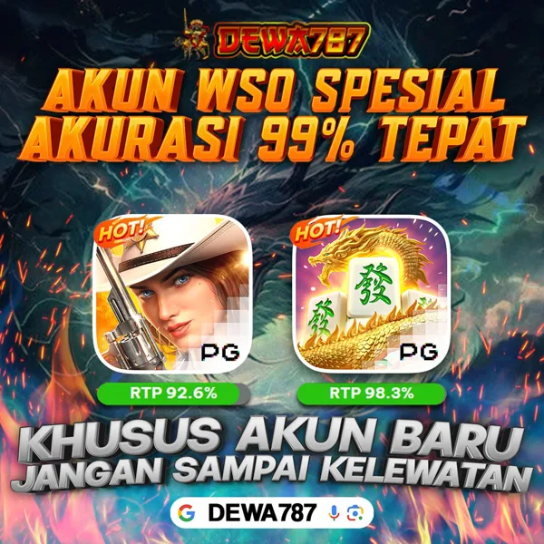 DEWA787 2026 Slot Gacor RTP Tinggi